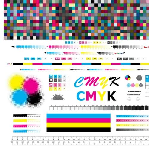 Artwork set up for print